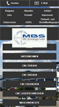 Mobile Screenshot of mbs-cnc.de